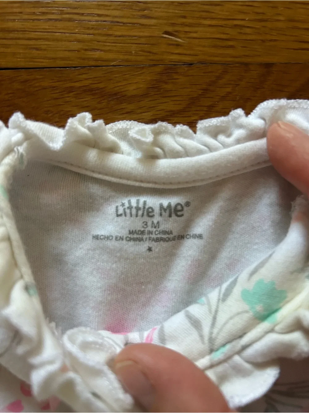 Little Me floral lightly